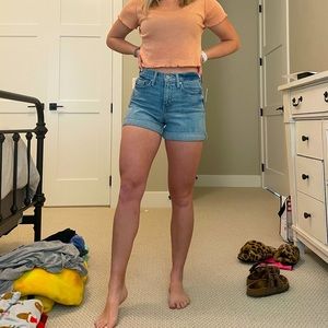 Banana Republic High Rise Denim Shorts